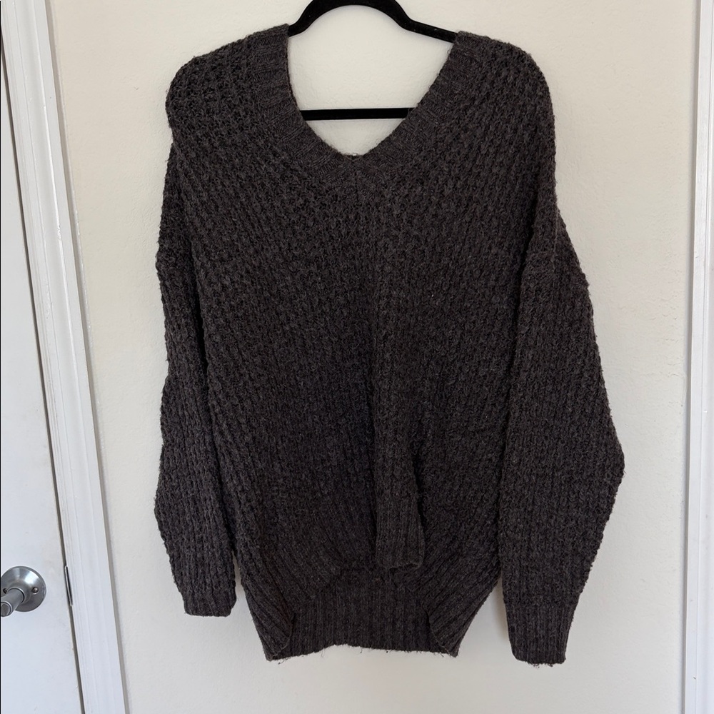 American Eagle Outfitters Dark Knit Sweater